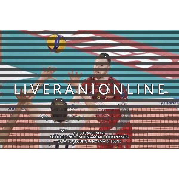 TVRG Ivan Zaytsev (Civitanova) Allianz Powervolley Milano vs Cucine Lube Civitanova Milano 16-04-2023 Allianz Cloud PalaLido SuperLega Credem Banca - gara 2 semifinali play off scudetto foto Roberto Garavaglia/ag. Aldo Liverani sas / AGENZIA ALDO LIVERANI SAS