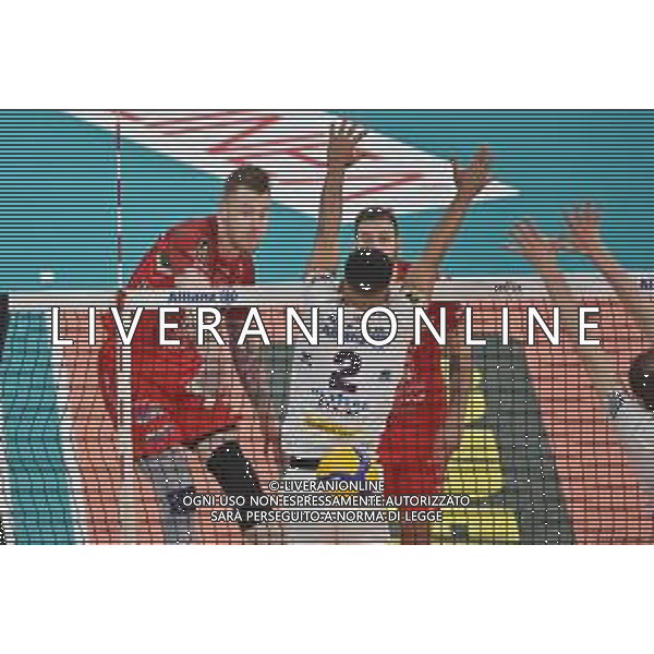 TVRG Ivan Zaytsev (Civitanova) Allianz Powervolley Milano vs Cucine Lube Civitanova Milano 16-04-2023 Allianz Cloud PalaLido SuperLega Credem Banca - gara 2 semifinali play off scudetto foto Roberto Garavaglia/ag. Aldo Liverani sas / AGENZIA ALDO LIVERANI SAS