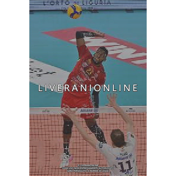 TVRG Marlon Yant Herrera (Civitanova) Allianz Powervolley Milano vs Cucine Lube Civitanova Milano 16-04-2023 Allianz Cloud PalaLido SuperLega Credem Banca - gara 2 semifinali play off scudetto foto Roberto Garavaglia/ag. Aldo Liverani sas / AGENZIA ALDO LIVERANI SAS