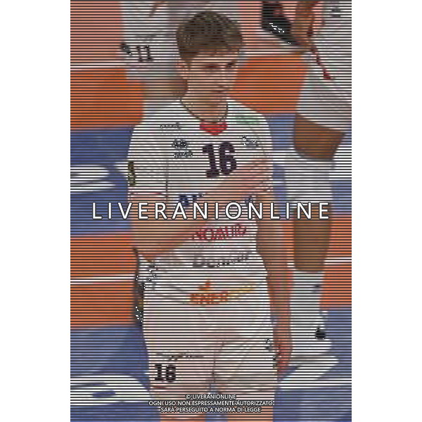 TVRG Paolo Porro (Powervolley Milano) Allianz Powervolley Milano vs Cucine Lube Civitanova Milano 16-04-2023 Allianz Cloud PalaLido SuperLega Credem Banca - gara 2 semifinali play off scudetto foto Roberto Garavaglia/ag. Aldo Liverani sas / AGENZIA ALDO LIVERANI SAS