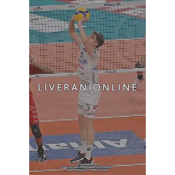 TVRG Paolo Porro (Powervolley Milano) Allianz Powervolley Milano vs Cucine Lube Civitanova Milano 16-04-2023 Allianz Cloud PalaLido SuperLega Credem Banca - gara 2 semifinali play off scudetto foto Roberto Garavaglia/ag. Aldo Liverani sas / AGENZIA ALDO LIVERANI SAS