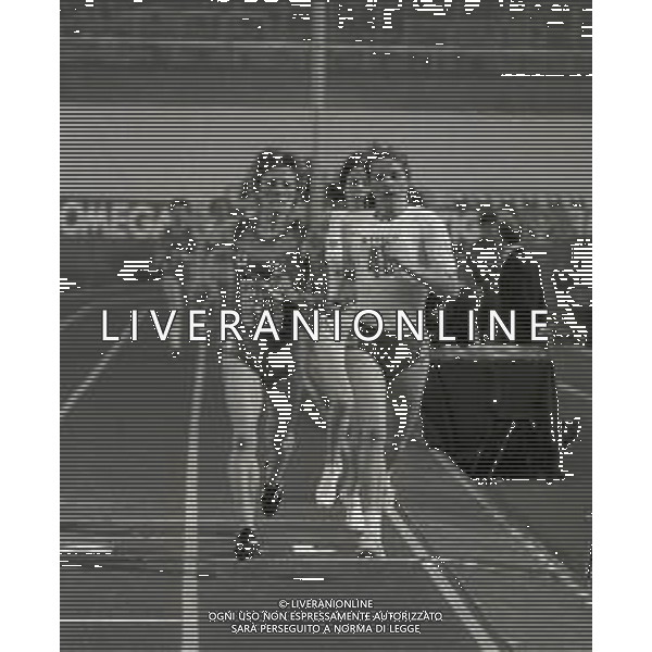 RETROSPETTIVA AGNESE POSSAMAI ATLETA NELLA FOTO AGNESE POSSAMAI A MILANO NELL\'ANNO 1982 AI CAMPIONATI INDOOR AG ALDO LIVERANI SAS 