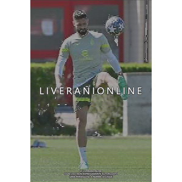 TVRG Allenamento Milan nella foto Olivier Giroud (Milan) Carnago (VA) 17-04-2023 Centro sportivo Milanello Allenamento Milan in preparazione della gara di ritorno contro il Napoli valevole per i quarti di finale della UEFA Champions League foto Roberto Garavaglia/ag. Aldo Liverani sas