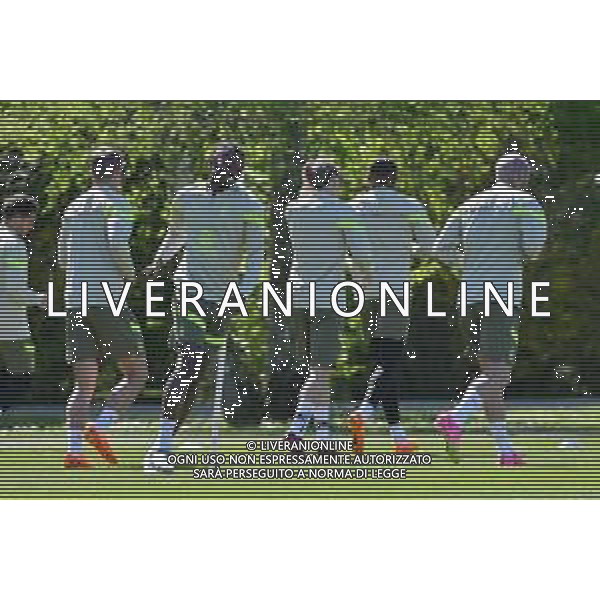 TVRG Allenamento Milan nella foto Rafael Leao (Milan) Carnago (VA) 17-04-2023 Centro sportivo Milanello Allenamento Milan in preparazione della gara di ritorno contro il Napoli valevole per i quarti di finale della UEFA Champions League foto Roberto Garavaglia/ag. Aldo Liverani sas