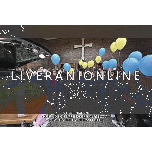 TVRG Funerale Julia Ituma Milano 18-04-2023 Funerale di Julia Ituma la pallavolista dell\'AGIL Volley Novara morta durante la trasferta della squadra a Istanbul in Turchia foto Roberto Garavaglia/ag. Aldo Liverani sas