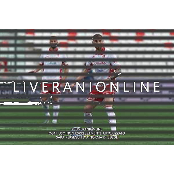 Francesco Vicari (SSC Bari) during the Italian soccer Serie B match SSC Bari vs Como 1907 on April 15, 2023 at the San Nicola stadium in Bari, Italy. Photo by Emmanuele Mastrodonato/ag. Aldo Liverani sas/ AGENZIA ALDO LIVERANI SAS