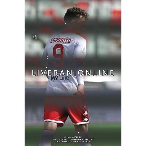 Sebastiano Esposito (SSC Bari) during the Italian soccer Serie B match SSC Bari vs Como 1907 on April 15, 2023 at the San Nicola stadium in Bari, Italy. Photo by Emmanuele Mastrodonato/ag. Aldo Liverani sas/ AGENZIA ALDO LIVERANI SAS