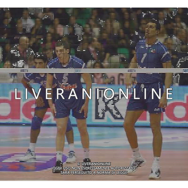 Firenze (Fi) 17/11/2005 Italia-Computer Discount All Star di Pallavolo Nella foto: Mastrangelo Luigi e Vermiglio Valerio.* Ph Gianni Nucci/Agenzia Aldo Liverani