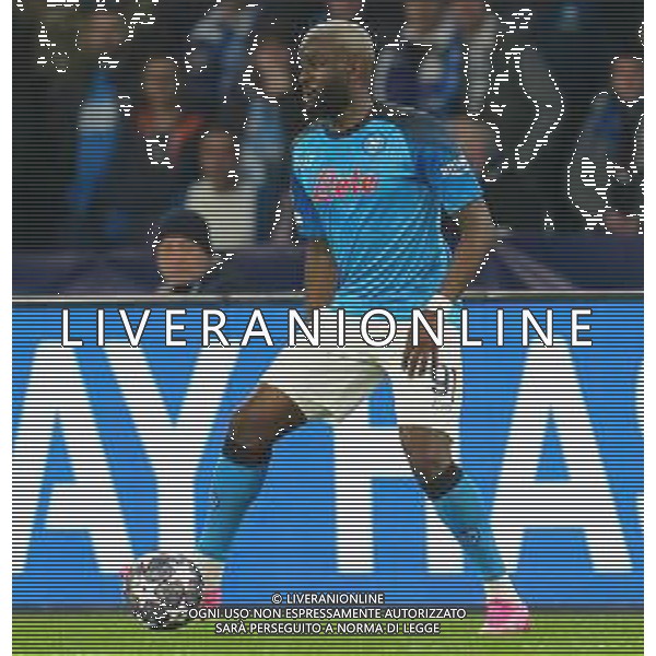 18-04-2023 NAPOLI-CHAMPIONS LEAGUE NAPOLI-MILAN NELLA FOTO: Tanguy Ndombele FOTO MOSCA\AG.ALDO LIVERANI