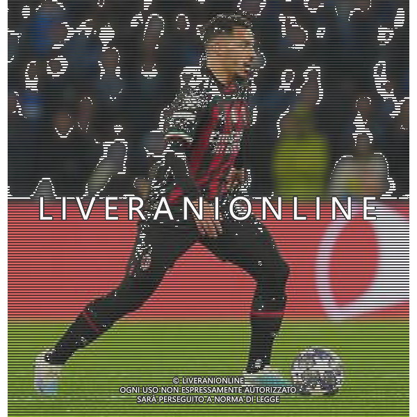 18-04-2023 NAPOLI-CHAMPIONS LEAGUE NAPOLI-MILAN NELLA FOTO: Ismael Bennacer FOTO MOSCA\AG.ALDO LIVERANI