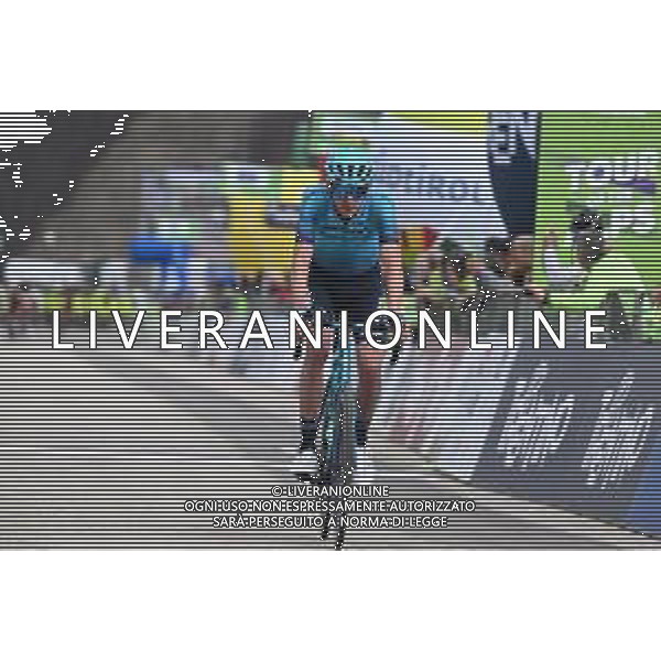 19-04-2023 Tour Of The Alps; Tappa 03 Renon - Brentonico San Valentino; 2023, Astana Qazaqstan; Dombrowski, Joseph Lloyd; Brentonico San Valentino; ©SIROTTI / AGENZIA ALDO LIVERANI SAS