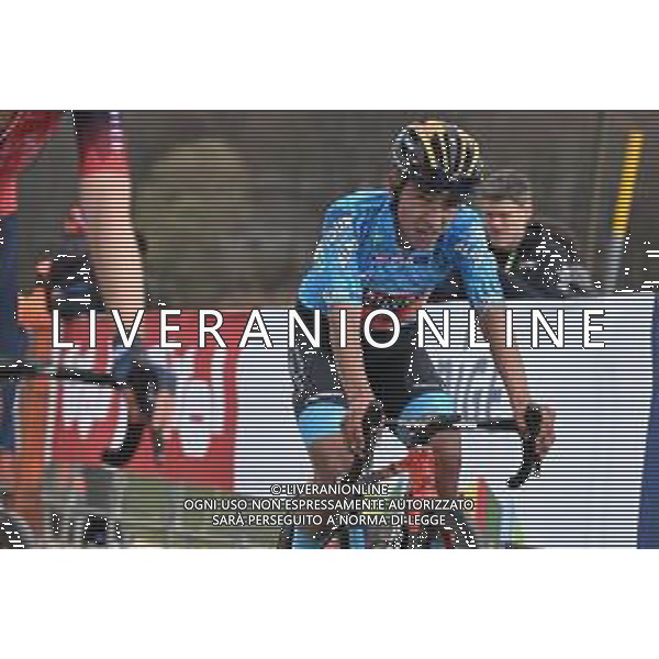 19-04-2023 Tour Of The Alps; Tappa 03 Renon - Brentonico San Valentino; 2023, Bahrain - Victorious; Buitrago Sanchez, Santiago; Brentonico San Valentino; ©SIROTTI / AGENZIA ALDO LIVERANI SAS