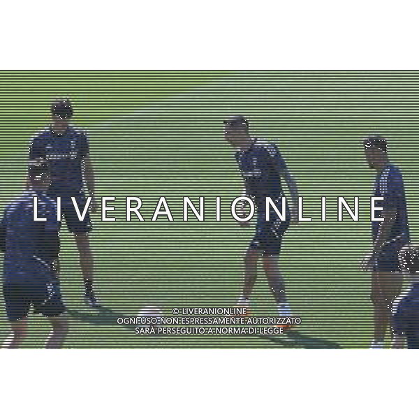 TVMV-Torino 19.04.2023 Continassa © Manuela Viganti/Agenzia Aldo Liverani Allenamento rifinitura Europa League 2022/2023 Sporting Lisbona vs Juventus Nella foto: angel di maria ©Viganti / AGENZIA ALDO LIVERANI SAS