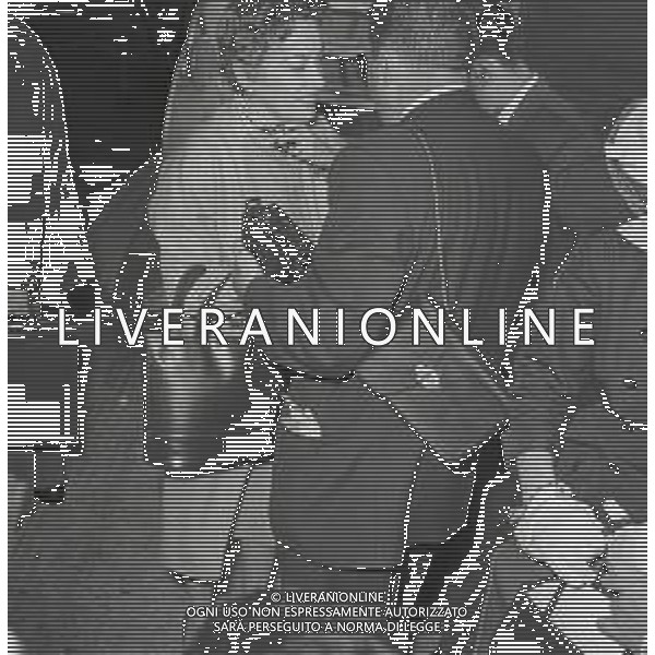 RETROSPETTIVA GLORIA SWANSON PSEUDONIMO DI GLORIA MAY JOSEPHINE SVENSSON ATTRICE NELLA FOTO GLORIA SWANSON PSEUDONIMO DI GLORIA MAY JOSEPHINE SVENSSON A ROMA NELL\'ANNO 1955 CON LA FIGLIA FOTO SANDRO VESPASIANI-AG ALDO LIVERANI SAS