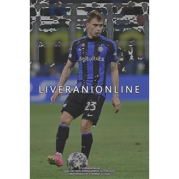 Nicolo\' Barella (Inter) Inter vs Benfica Milano 19-04-2023 Stadio Giuseppe Meazza - San Siro UEFA Champions League quarti di finale - gara di ritorno foto Roberto Garavaglia/ag. Aldo Liverani sas