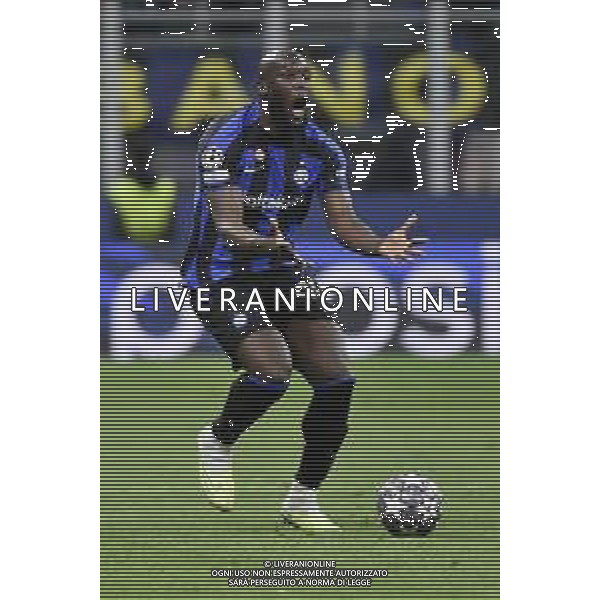 Romelu Lukaku (Inter) Inter vs Benfica Milano 19-04-2023 Stadio Giuseppe Meazza - San Siro UEFA Champions League quarti di finale - gara di ritorno foto Roberto Garavaglia/ag. Aldo Liverani sas