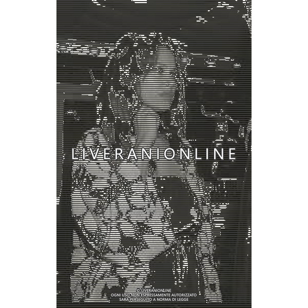 RETROSPETTIVA KAREN BLAKE ATTRICE NELLA FOTO KAREN BLAKE A CANNES NELL\'ANNO 1981 AG ALDO LIVERANI SAS