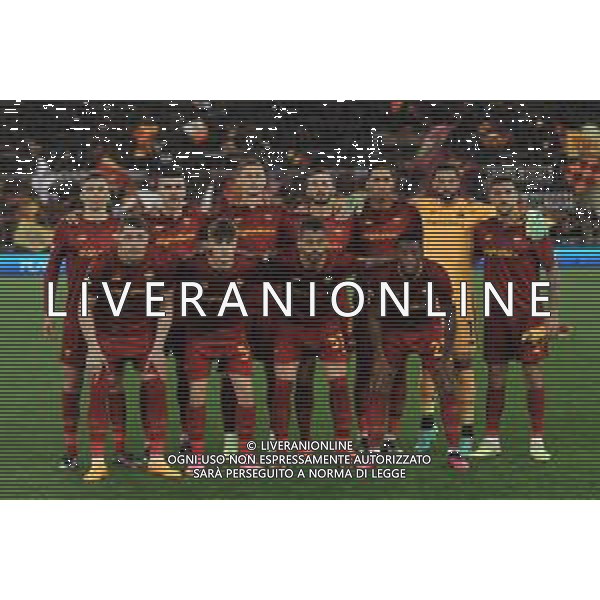 Roma vs Feyenoord Europa League - Quarti di finale - Stadio Olimpico - Roma 20-04-2023 nella foto formazione Roma in posa ©Federico Gaetano / AGENZIA ALDO LIVERANI SAS