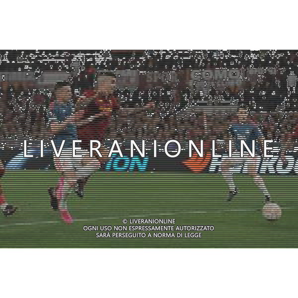 Roma vs Feyenoord Europa League - Quarti di finale - Stadio Olimpico - Roma 20-04-2023 nella foto Occasione gol per Szymanski ©Federico Gaetano / AGENZIA ALDO LIVERANI SAS