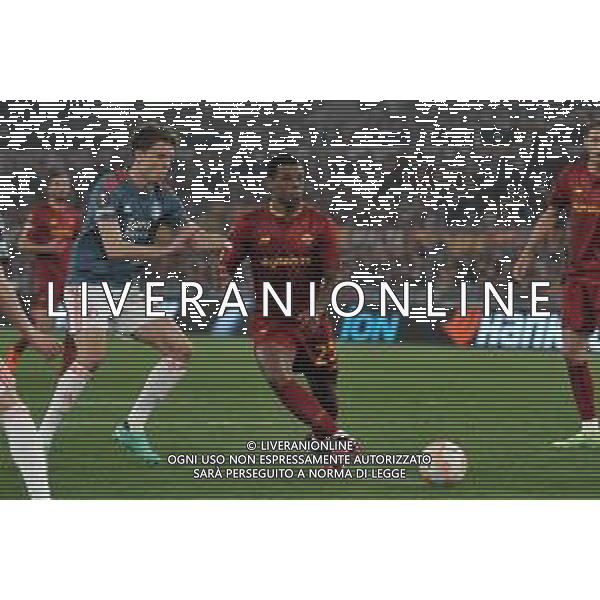 Roma vs Feyenoord Europa League - Quarti di finale - Stadio Olimpico - Roma 20-04-2023 nella foto Wieffer e Wijnaldum ©Federico Gaetano / AGENZIA ALDO LIVERANI SAS
