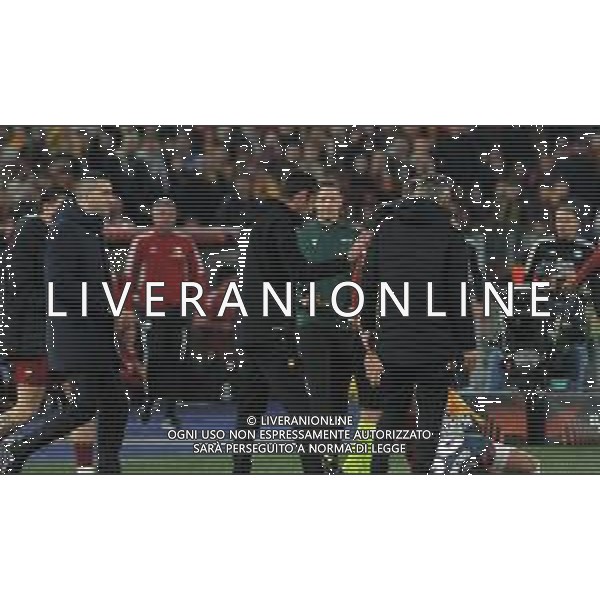 Roma vs Feyenoord Europa League - Quarti di finale - Stadio Olimpico - Roma 20-04-2023 nella foto Foti atterra Gimenez ©Federico Gaetano / AGENZIA ALDO LIVERANI SAS