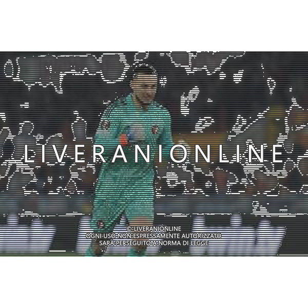 Roma vs Feyenoord Europa League - Quarti di finale - Stadio Olimpico - Roma 20-04-2023 nella foto Esultanza Bijlow ©Federico Gaetano / AGENZIA ALDO LIVERANI SAS