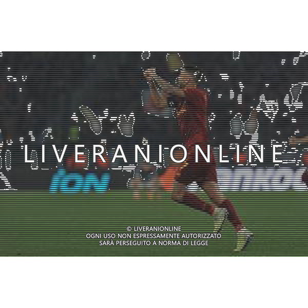 Roma vs Feyenoord Europa League - Quarti di finale - Stadio Olimpico - Roma 20-04-2023 nella foto Esultanza Pellegrini ©Federico Gaetano / AGENZIA ALDO LIVERANI SAS