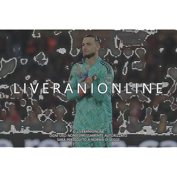 Roma vs Feyenoord Europa League - Quarti di finale - Stadio Olimpico - Roma 20-04-2023 nella foto Justin Bijlow ©Federico Gaetano / AGENZIA ALDO LIVERANI SAS