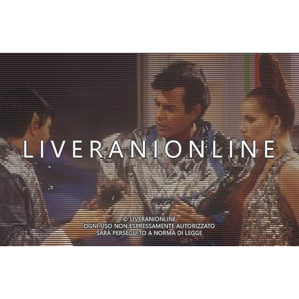 RETROSPETTIVA TINI CANSINO PSEUDONIMO DI PHOTINA LAPPA SHOWGIRL-ATTRICE E OPINIONISTA GRECA NELLA FOTO TINI CANSINO PSEUDONIMO DI PHOTINA LAPPA NELLA TRASMISSIONE TELEVISIVA“DRIVE IN“ CON EZIO GREGGIO E MASSIMO BOLDI AG ALDO LIVERANI SAS  