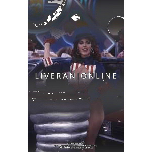 RETROSPETTIVA TINI CANSINO PSEUDONIMO DI PHOTINA LAPPA SHOWGIRL-ATTRICE E OPINIONISTA GRECA NELLA FOTO TINI CANSINO PSEUDONIMO DI PHOTINA LAPPA NELLA TRASMISSIONE TELEVISIVA“DRIVE IN“ AG ALDO LIVERANI SAS 