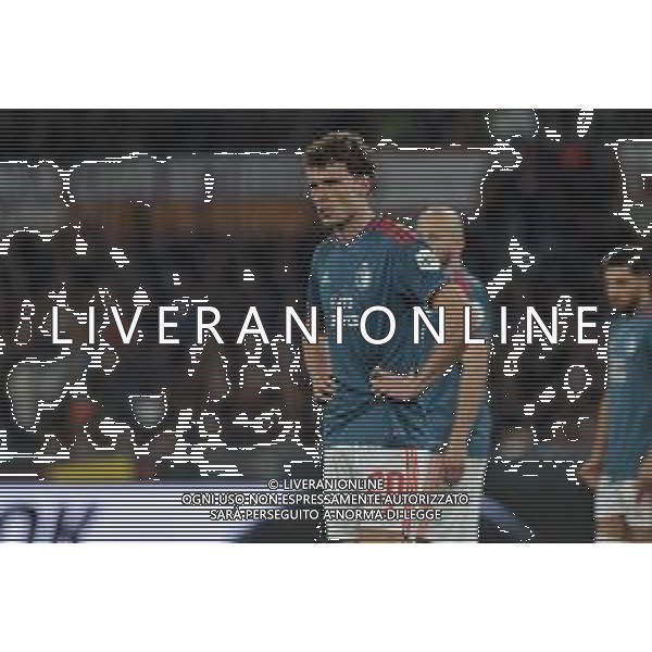 Roma vs Feyenoord Europa League - Quarti di finale - Stadio Olimpico - Roma 20-04-2023 nella foto Mats Wieffer ©Federico Gaetano / AGENZIA ALDO LIVERANI SAS