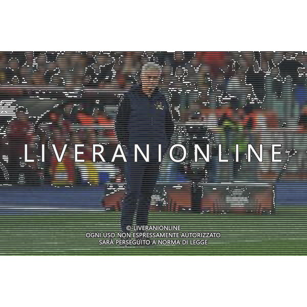 Roma vs Feyenoord Europa League - Quarti di finale - Stadio Olimpico - Roma 20-04-2023 nella foto Jose\' Mourinho ©Federico Gaetano / AGENZIA ALDO LIVERANI SAS