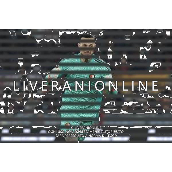 Roma vs Feyenoord Europa League - Quarti di finale - Stadio Olimpico - Roma 20-04-2023 nella foto Justian Bijlow ©Federico Gaetano / AGENZIA ALDO LIVERANI SAS