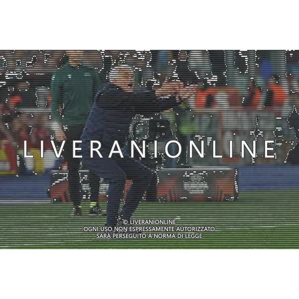 Roma vs Feyenoord Europa League - Quarti di finale - Stadio Olimpico - Roma 20-04-2023 nella foto Jose\' Mourinho ©Federico Gaetano / AGENZIA ALDO LIVERANI SAS
