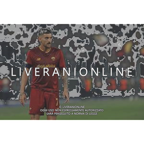 Roma vs Feyenoord Europa League - Quarti di finale - Stadio Olimpico - Roma 20-04-2023 nella foto Lorenzo Pellegrini ©Federico Gaetano / AGENZIA ALDO LIVERANI SAS