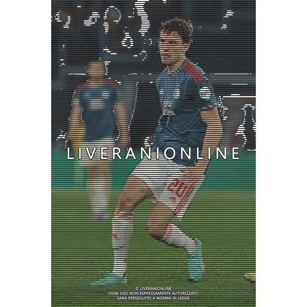 Roma vs Feyenoord Europa League - Quarti di finale - Stadio Olimpico - Roma 20-04-2023 nella foto Mats Wieffer ©Federico Gaetano / AGENZIA ALDO LIVERANI SAS