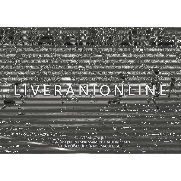 1983 VIAREGGIO STADIO DEI PINI-FINALE DEL TORNEO DI VIAREGGIO ROMA- INTER 2-0 NELLA FOTO AZIONE DI GIOCO AG ALDO LIVERANI SAS