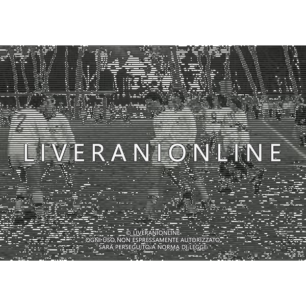 1983 VIAREGGIO STADIO DEI PINI-FINALE DEL TORNEO DI VIAREGGIO ROMA- INTER 2-0 NELLA FOTO ESULTANZA GIOCATORI ROMA AG ALDO LIVERANI SAS