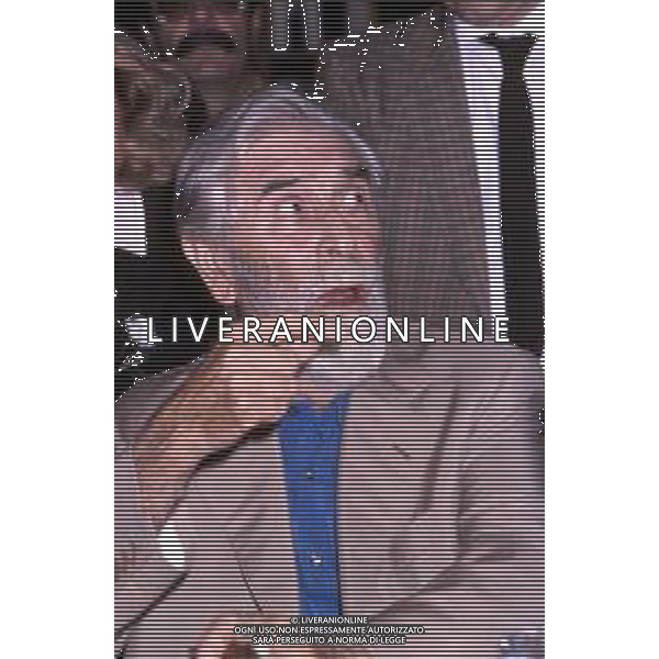 RETROSPETTIVA MARIO SOLDATI SCRITTORE E REGISTA NELLA FOTO ALLA PRESENTAZIONE DEL LIBRO \'EL PASEO DE GRACIA\' NEL 1987 ©DFP / ARCHIVIO AGENZIA ALDO LIVERANI SAS
