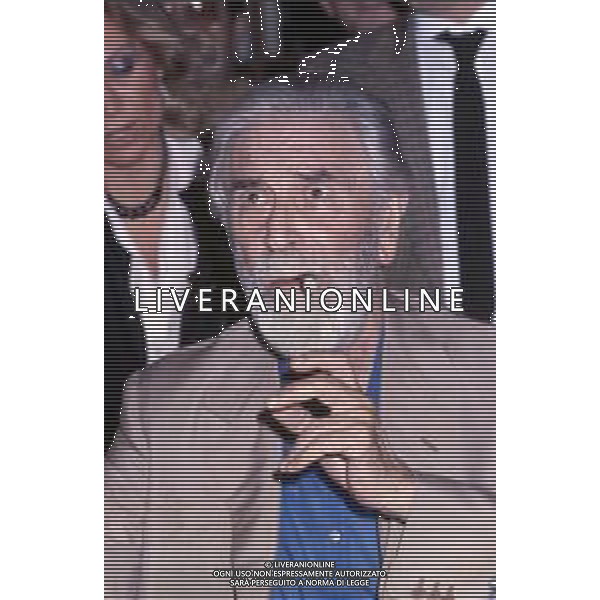 RETROSPETTIVA MARIO SOLDATI SCRITTORE E REGISTA NELLA FOTO ALLA PRESENTAZIONE DEL LIBRO \'EL PASEO DE GRACIA\' NEL 1987 ©DFP / ARCHIVIO AGENZIA ALDO LIVERANI SAS
