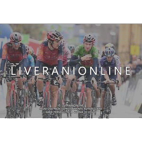 21-04-2023 Tour Of The Alps; Tappa 05 Cavalese - Brunico; 2023, Ineos Grenadiers; Geraint, Thomas; Geoghegan, Hart Tao; Brunico; ©SIROTTI / AGENZIA ALDO LIVERANI SAS