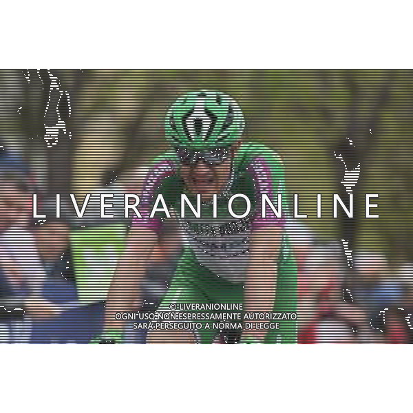 21-04-2023 Tour Of The Alps; Tappa 05 Cavalese - Brunico; 2023, Green Project Bardiani - Csf Faizane; Covili, Luca; Brunico; ©SIROTTI / AGENZIA ALDO LIVERANI SAS