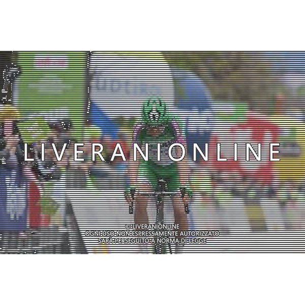 21-04-2023 Tour Of The Alps; Tappa 05 Cavalese - Brunico; 2023, Green Project Bardiani - Csf Faizane; Covili, Luca; Brunico; ©SIROTTI / AGENZIA ALDO LIVERANI SAS