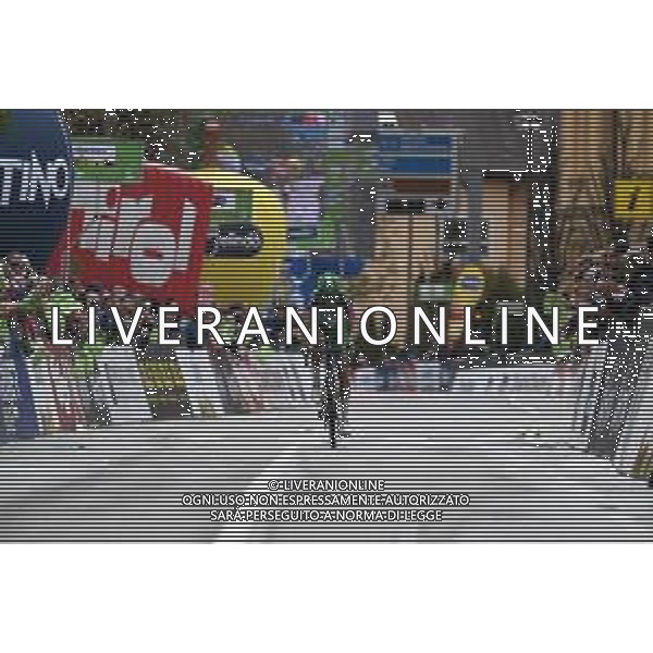 21-04-2023 Tour Of The Alps; Tappa 05 Cavalese - Brunico; 2023, Green Project Bardiani - Csf Faizane; Covili, Luca; Brunico; ©SIROTTI / AGENZIA ALDO LIVERANI SAS