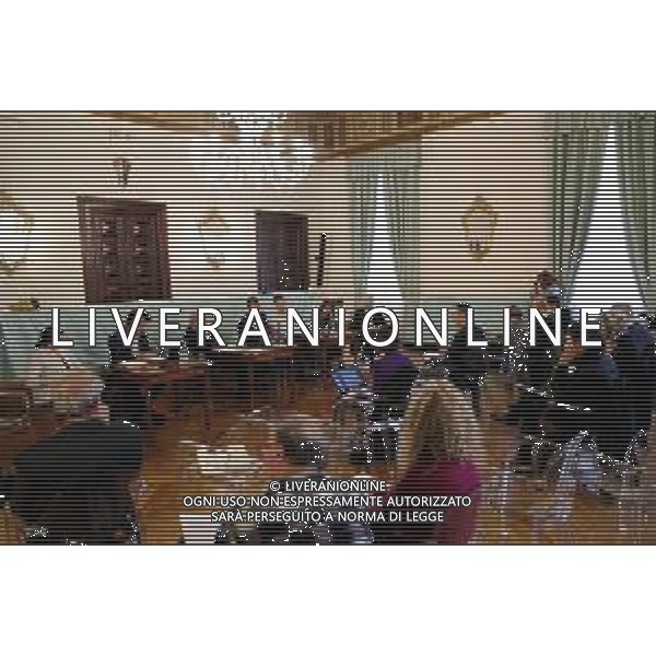 IMOLA 21 04 2023 FONDAZIONE CONFERENZA STAMPA ETICA E SOSTENIBILITA\' L\'ENERGIA DEL FUTURO E LE NUOVE FONTI DI APPROVVIGIONAMENTO NELLA FOTO RODOLFO ORTOLANI PRESIDENTE FONDAZIONE, SINDACO DI IMOLA MARCO PANIERI SINDACO DI CASALFIMANESE BEATRICE POLI, SINDACO DI MORDANO NICOLA TASSINARI SINDACO DI CASTEL GUELFO FRANCESCHELLI. ASSESSORE DI IMOLA ELISA SPADA ©SANNA / AGENZIA ALDO LIVERANI SAS