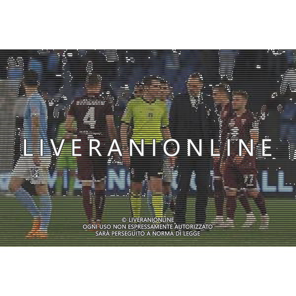 Lazio vs Torino Campionato Serie A TIM - 31 Giornata - Stadio Olimpico - Roma 22-04-2023 nella foto arbitro Ghersini esce tra le proteste ©Federico Gaetano / AGENZIA ALDO LIVERANI SAS