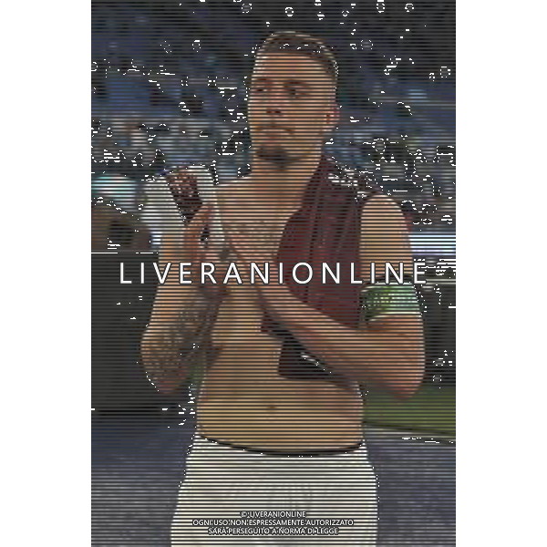 Lazio vs Torino Campionato Serie A TIM - 31 Giornata - Stadio Olimpico - Roma 22-04-2023 nella foto Sergej Milinkovic Savic a fine gara ©Federico Gaetano / AGENZIA ALDO LIVERANI SAS