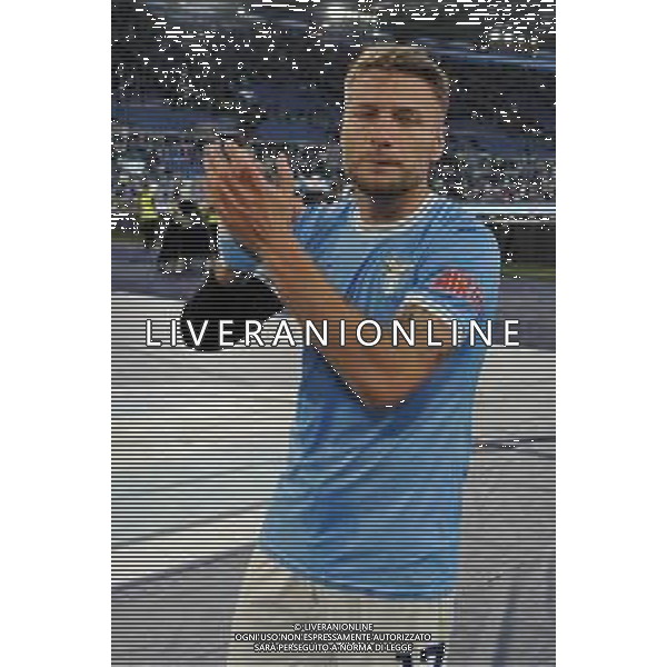 Lazio vs Torino Campionato Serie A TIM - 31 Giornata - Stadio Olimpico - Roma 22-04-2023 nella foto Ciro Immobile a fine gara ©Federico Gaetano / AGENZIA ALDO LIVERANI SAS