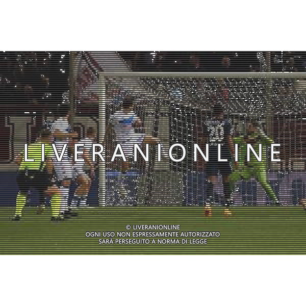 22-04-2023 REGGIO CALABRIA STADIO ORESTE GRANILLO CAMPIONATO NAZIONALE CALCIO SERIE B REGGINA VS BRESCIA NELLA FOTO MASSIMILIANO MANGRAVITI BRESCIA REALIZZA PRIMO GOAL ©PASQUALE GARREFFA / AGENZIA ALDO LIVERANI SAS