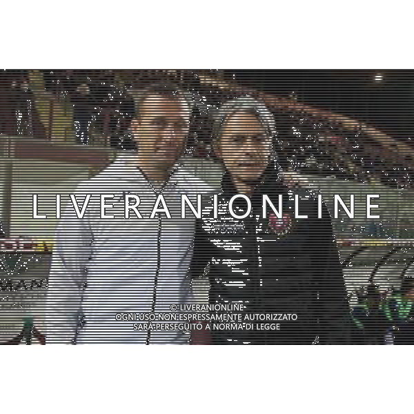 22-04-2023 REGGIO CALABRIA STADIO ORESTE GRANILLO CAMPIONATO NAZIONALE CALCIO SERIE B REGGINA VS BRESCIA NELLA FOTO DANIELE GASTALDELLO ALLENATORE BRESCIA E FILIPPO INZAGHI ALLENATORE REGGINA ©PASQUALE GARREFFA / AGENZIA ALDO LIVERANI SAS